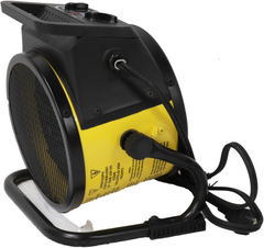 Dura Heat EUH1465 Electric Forced Air Heater with Pivoting Base 5,120 BTU, Yellow