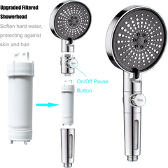 Shower Head with Handheld, Handheld Shower Head with On/Off Switch