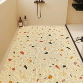 Bathroom bathroom anti-slip mat, wire ring floor mat, shower room toilet floor mat hollow and anti-fall