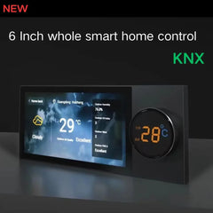 Smart Home Devices 6 Inch knx Multi-functional Touch Screen Control Panel Central Controller for Scenes Switch