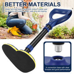 Standing Aid 5 Gear Height Adjustable Standing Assist Devices Non-Slip Mobility Support Stick for Seniors Elderly Walking Helper
