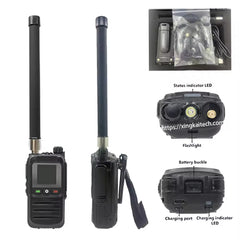 Handheld Drone Detection Early Warning Defence System UAV FPV RF Autel Mavic 3 Counter Anti-Drone Signal Detector Device