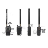 Handheld Drone Detection Early Warning Defence System UAV FPV RF Autel Mavic 3 Counter Anti-Drone Signal Detector Device