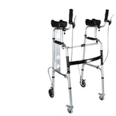 Walking Aid for the Disabled Four-Legged Elderly Walking Aids Auxiliary Walking Inconvenient Trolley Multifunctional