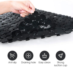 Bathroom Mat Bathtub Bath Mat PVC Large Bathtub Safety Shower Non-slip Bath Mats With Suction Cups Floor Mat