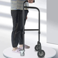 Adjustable Mobility Aid Cane with Support Handle, Elderly Toilet & Sofa Riser, Home Safety Grab Bar for Seniors Disabled