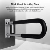 Handrail for Toilet Anti-Fall / Anti-Slip Bathroom Handrail Flip-Up Safety Handrail Screw-In Safety Grab Bar Handle