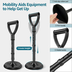 Mobility Aids Tool Adjustable Standing Assist Device Portability Standing Aid Device Stable Supports Equipment for Rising Indoor