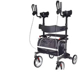 Elderly Walking Aid Rehabilitation Aids Trolley Four-Wheel Shopping Rollator