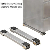 800lbs capacity appliance moving base adjustable height 24 silent wheels locking system extendable support for fridge washer