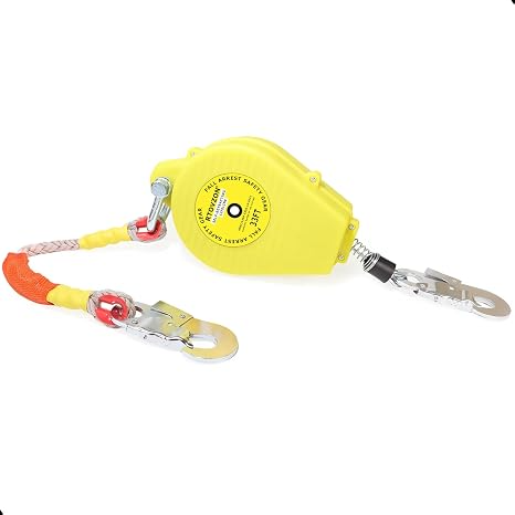 50FT Self Retracting Lifeline, RTOVZON Retractable Safety Lanyard, Yoyo