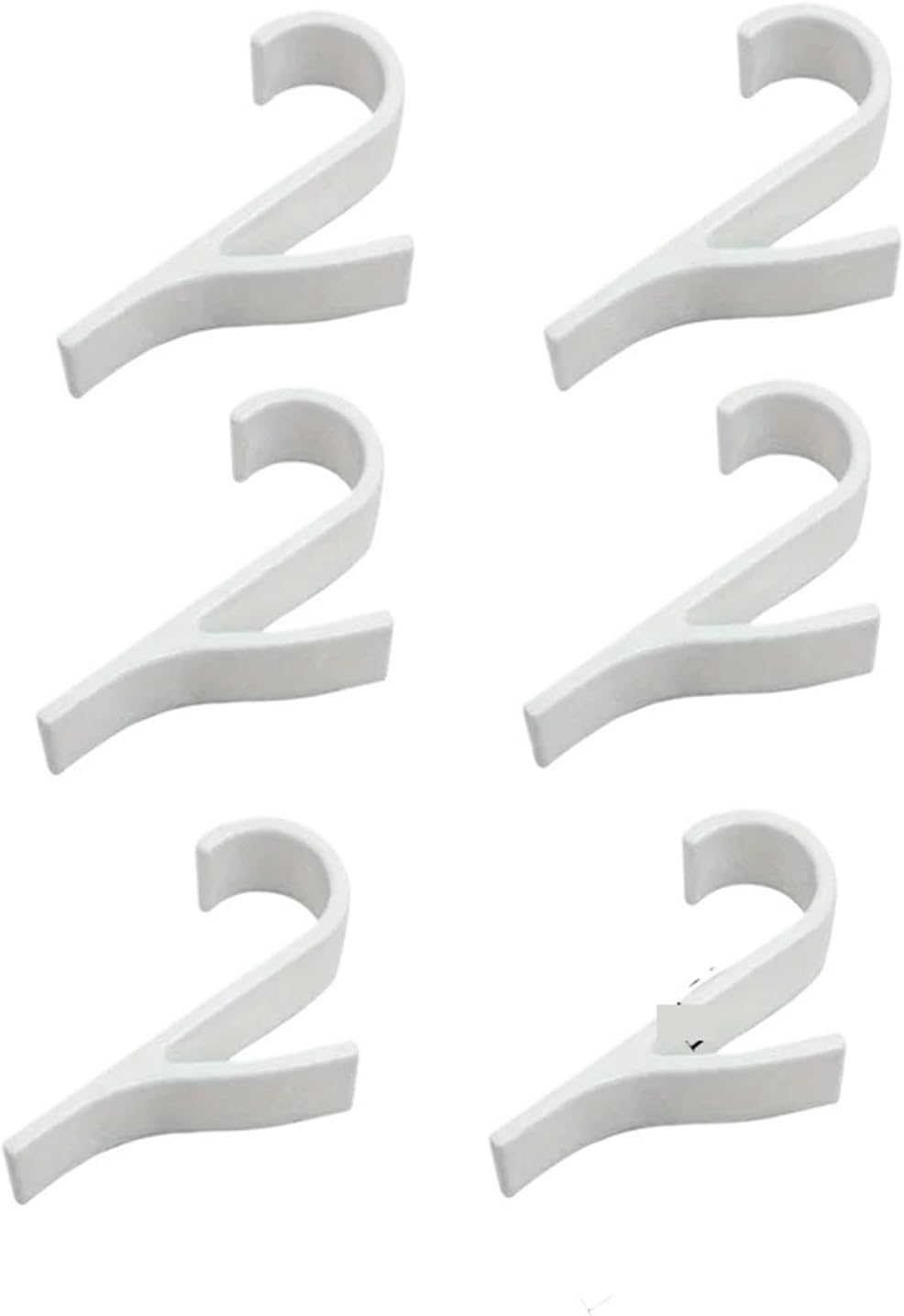 6PCS Bathroom Shower Towel Holder Hanger Heated Radiator Rail Hooks Clips Storage Racks Clothes Scarf Hanger Hooks