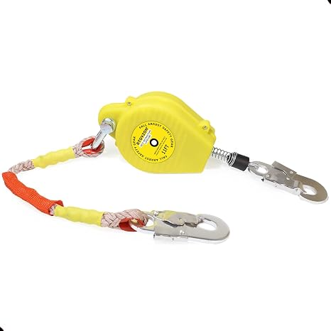 50FT Self Retracting Lifeline, RTOVZON Retractable Safety Lanyard, Yoyo