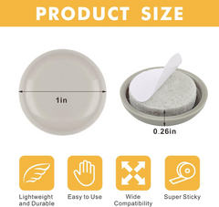 Furniture Sliders 1 inch, 24pcs Self Adhesive Appliance Sliders for Kitchen Appliances,Best Countertop & Floor Protector for Furniture