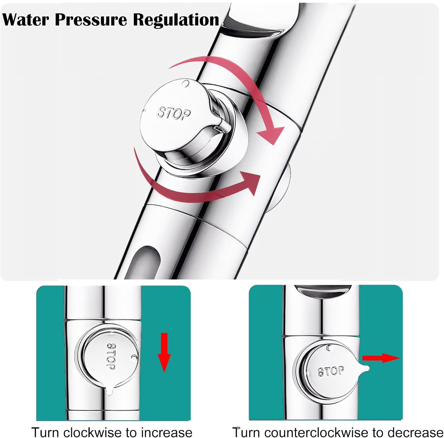Shower Head with Handheld, Handheld Shower Head with On/Off Switch