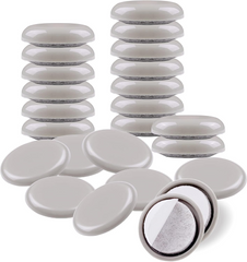 Furniture Sliders 1 inch, 24pcs Self Adhesive Appliance Sliders for Kitchen Appliances,Best Countertop & Floor Protector for Furniture