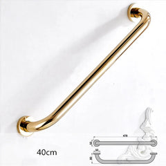 Bathroom Tub Shower Safety Bar 30cm/40cm/50cm  gold brass Grab Bar Grip Hand grip Bathroom Handrail Grab Bar