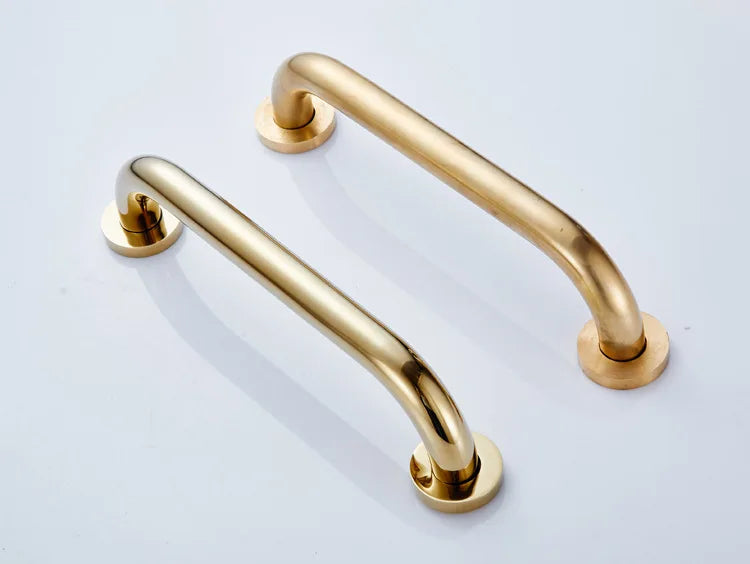 Bathroom Tub Shower Safety Bar 30cm/40cm/50cm  gold brass Grab Bar Grip Hand grip Bathroom Handrail Grab Bar