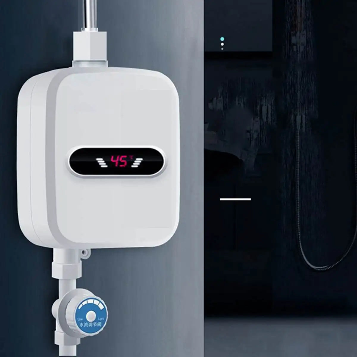 3500W home appliance Faucet Shower Instant Water-Heater Electric Tap Heating Instant Hot Water for Kitchen and Bathroom