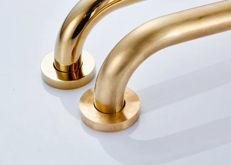 Bathroom Tub Shower Safety Bar 30cm/40cm/50cm  gold brass Grab Bar Grip Hand grip Bathroom Handrail Grab Bar