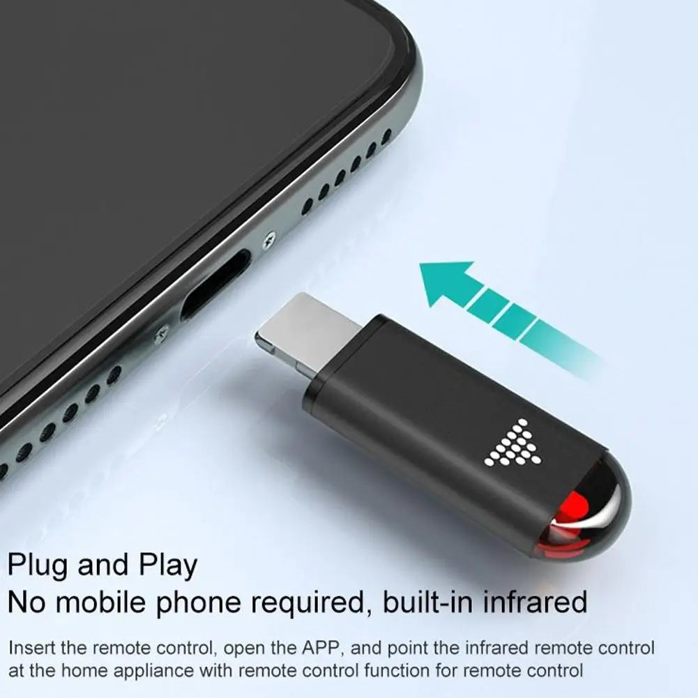 Appliances Wireless Infrared Remote Control Adapter Smart App Control Phone Infrared Transmitter For IPhone Android Phone