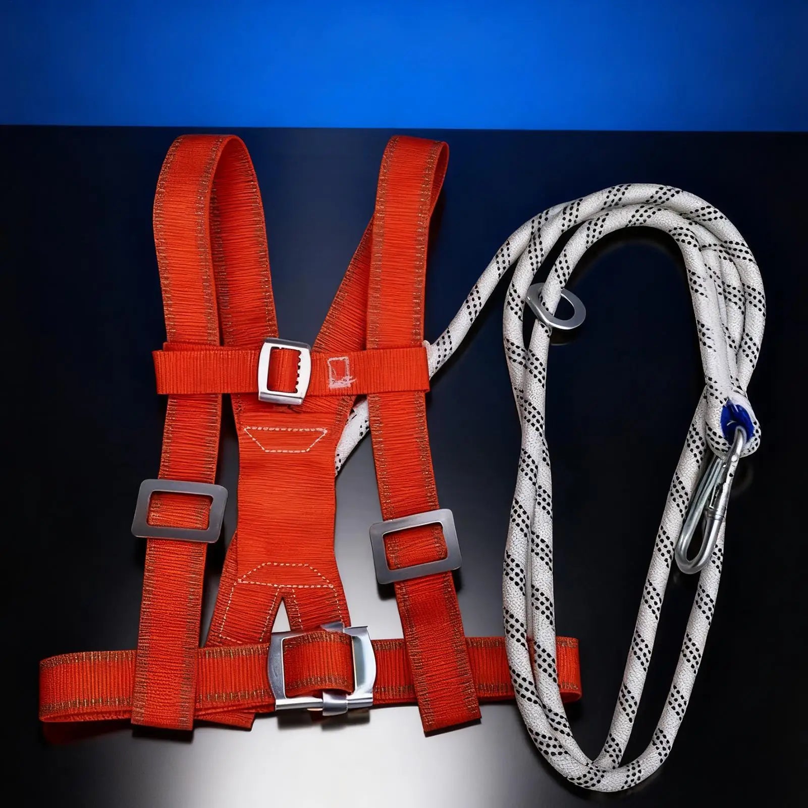 Fall Protection Harness Adjustable Security Equipment Safety Harness Fall Protection for Men Beginners Professionals Window