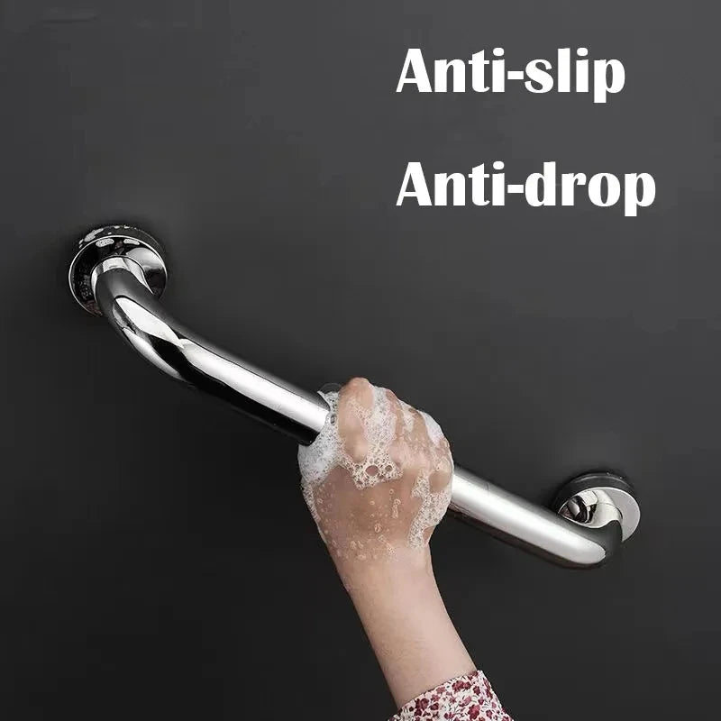 Bathroom Tub Toilet Handrail Grab Bar Shower Safety Support Handle Towel Rack hower Handle Safety Helping Handle Towel Rack