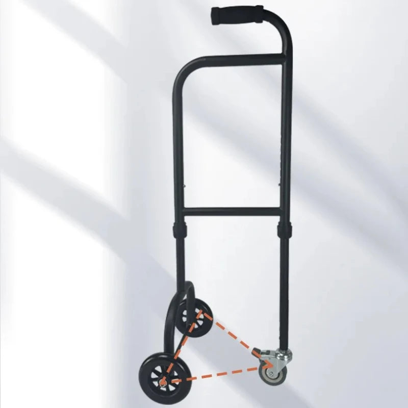Adjustable Mobility Aid Cane with Support Handle, Elderly Toilet & Sofa Riser, Home Safety Grab Bar for Seniors Disabled