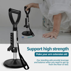 Adjustable Standing Aid Supports Elderly Standing Lift Device Nonslip Mobility Assist Tool For Elderly For Mobile Daily Living