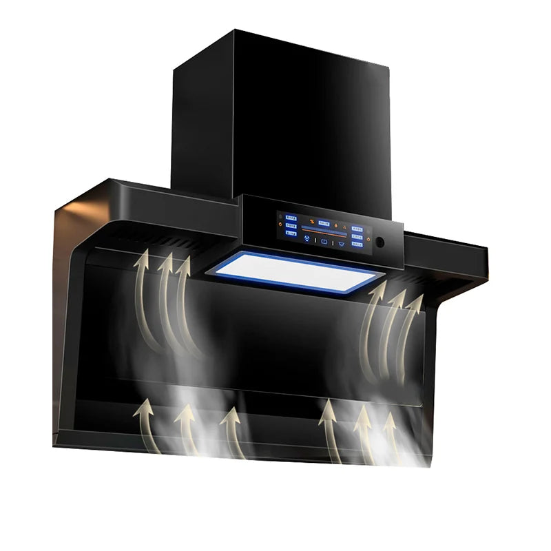 Pricing Energy Efficient Home Appliance Kitchen Large Suction Top Side Double Suction Range Hood