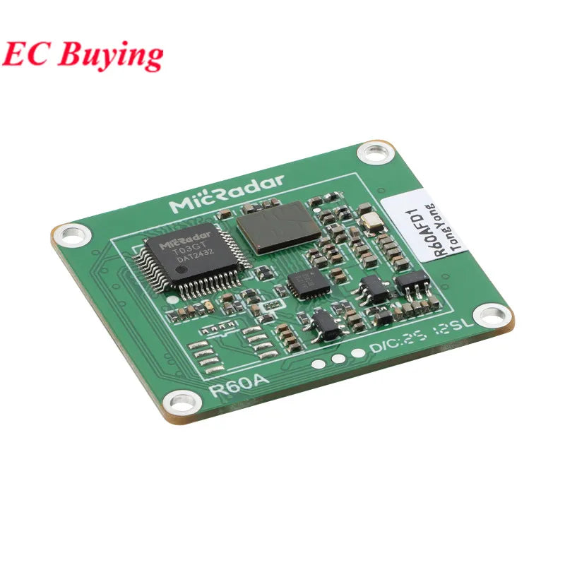 R60AFD1 60G Falling Alarm Radar Module Fall Detected Millimeter Wave Radar Sensor MICRADAR Support 4G WIFI Zigbee 485