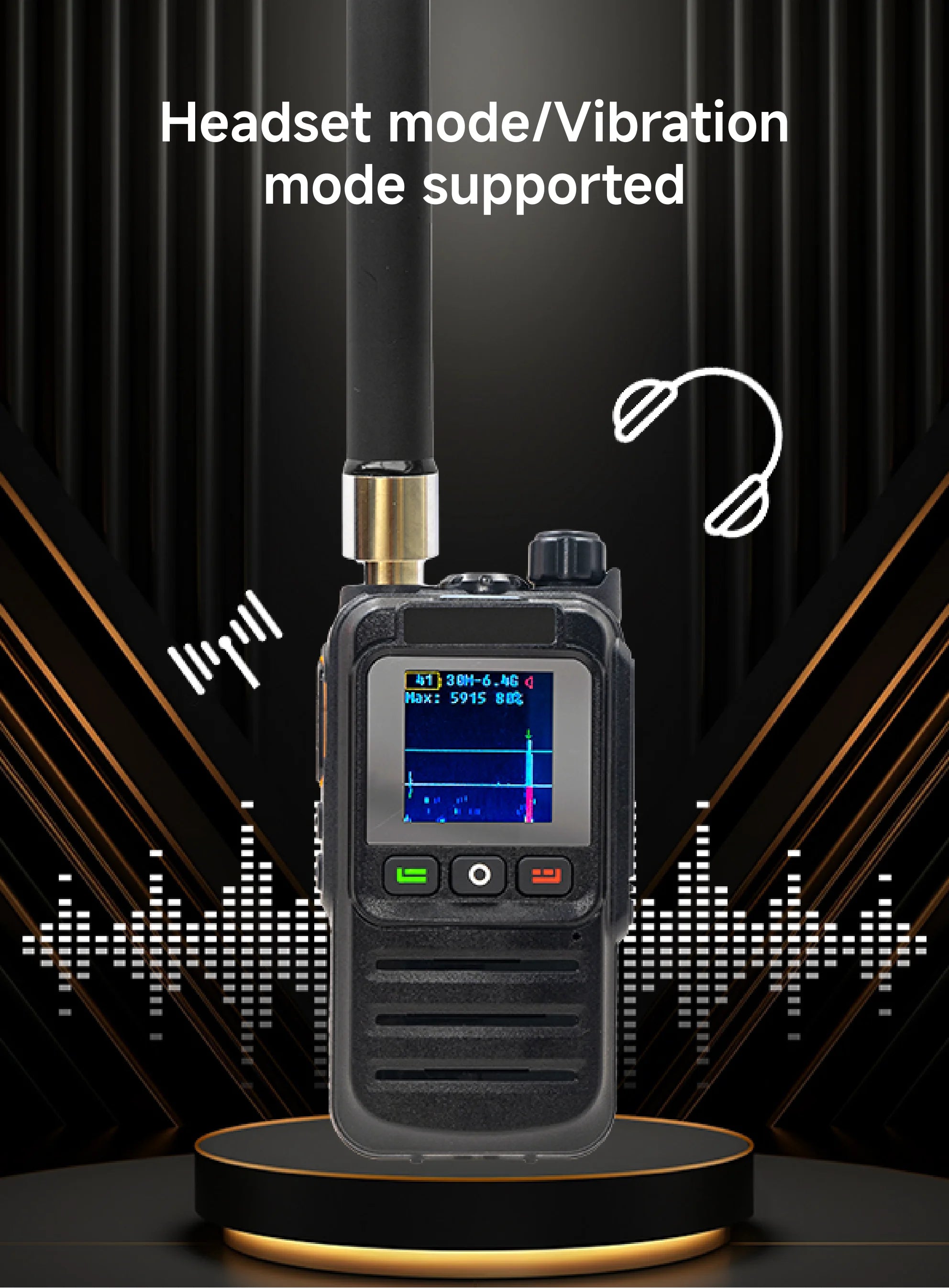 Handheld Drone Detection Early Warning Defence System UAV FPV RF Autel Mavic 3 Counter Anti-Drone Signal Detector Device