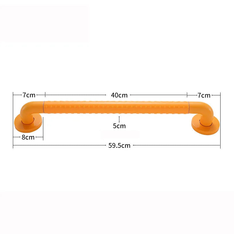 Bathroom Safety Handle with Anti-slip granules Sturdy Shower Grab Bar Toilet Bathtub Stairway Handrail Anti-Slip Grip Disabled