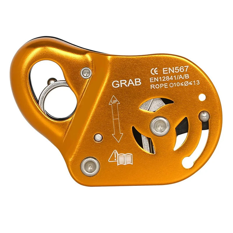 Rock Climb Asending & Descending Safety Equipment Ascender Removable Rope Gripper Automatic Lock Anti Fall Protctive Gear