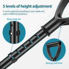 Mobility Aids Tool Adjustable Standing Assist Device Portability Standing Aid Device Stable Supports Equipment for Rising Indoor