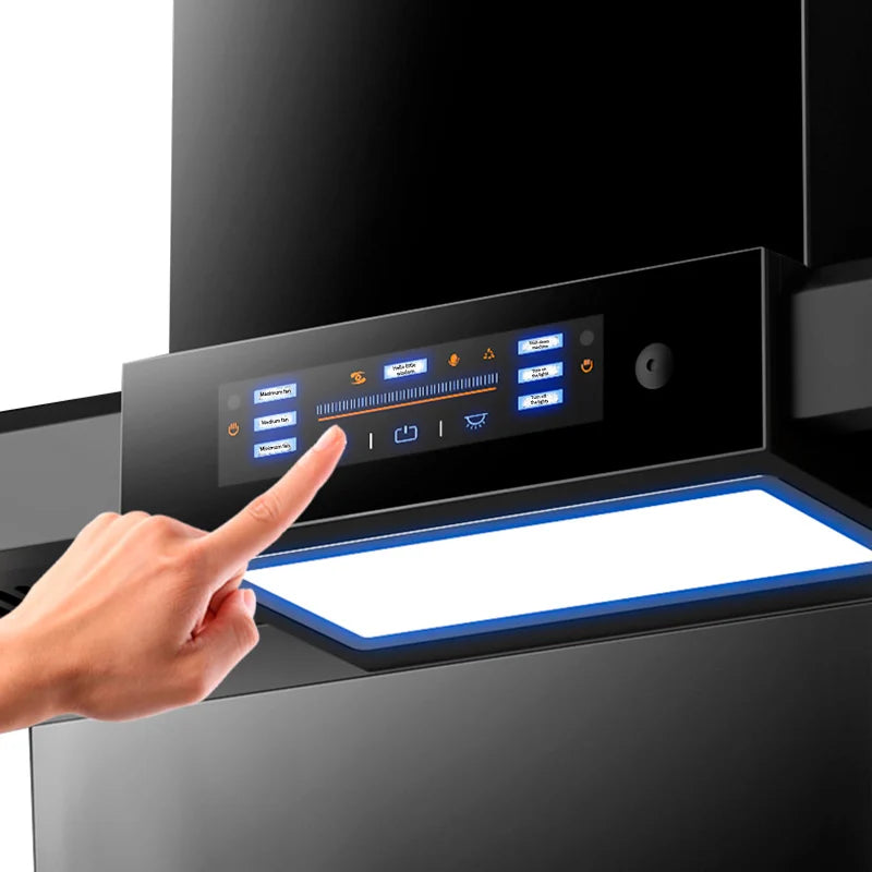 Pricing Energy Efficient Home Appliance Kitchen Large Suction Top Side Double Suction Range Hood