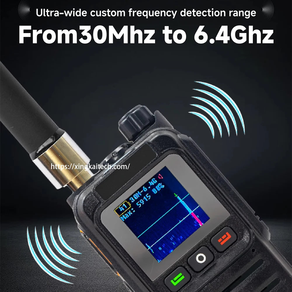 Handheld Drone Detection Early Warning Defence System UAV FPV RF Autel Mavic 3 Counter Anti-Drone Signal Detector Device