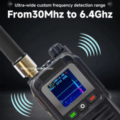 Handheld Drone Detection Early Warning Defence System UAV FPV RF Autel Mavic 3 Counter Anti-Drone Signal Detector Device