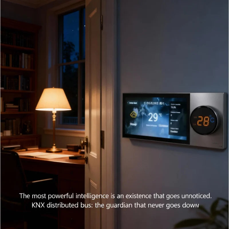 Smart Home Devices 6 Inch knx Multi-functional Touch Screen Control Panel Central Controller for  Scenes Switch