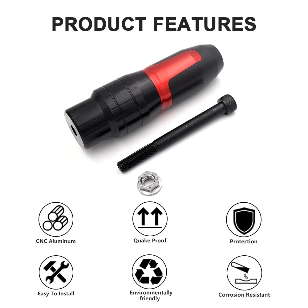 Exhaust Slider Aluminum Falling Protection for Honda VTR 1000 Firestorm SP1 SP2 VTR 250 Accessories Motorcycle Crash Protectors