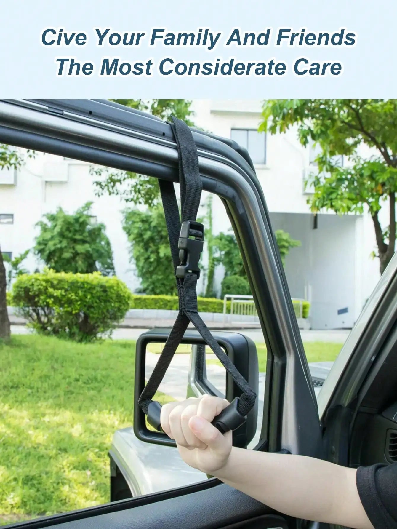 Car Door Assist Handle – A Mobility Aid Specifically Designed for Seniors, Pregnant Women, and People with Limited Mobility