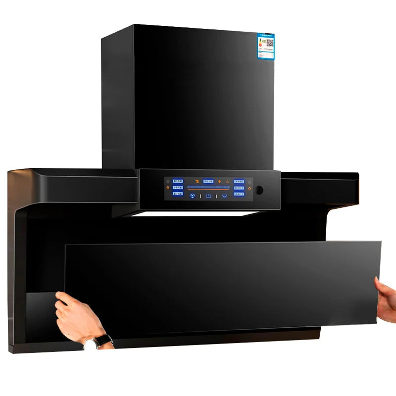 Pricing Energy Efficient Home Appliance Kitchen Large Suction Top Side Double Suction Range Hood