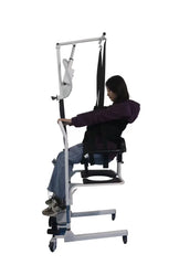 Assistive nursing for elderly/disabled individuals to assist in standing and lifting patient transfer devices