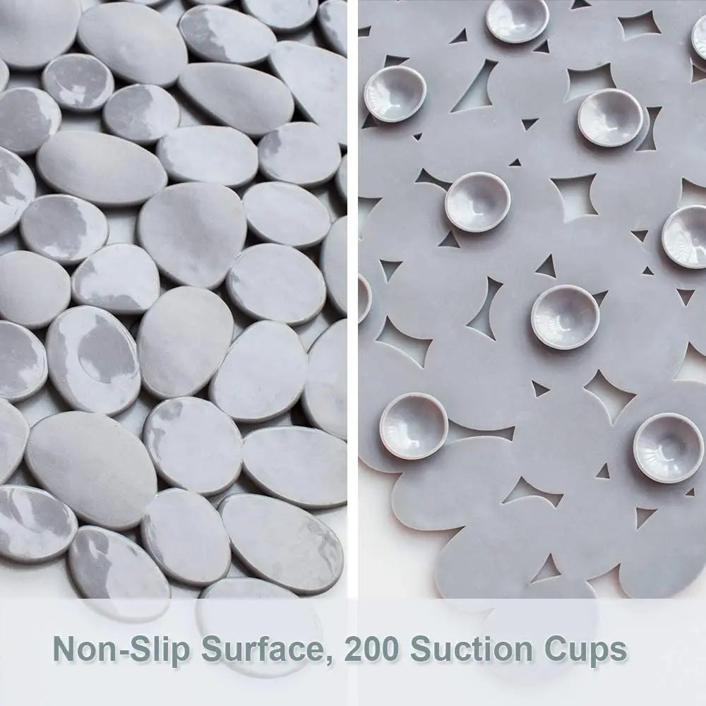 Bathroom Mat Bathtub Bath Mat PVC Large Bathtub Safety Shower Non-slip Bath Mats With Suction Cups Floor Mat