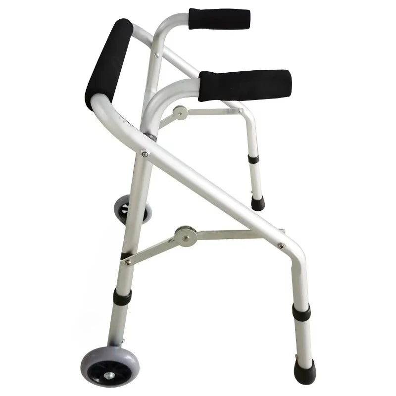 Medical Lightweight Elder Wheel Frame Walker Walking Aids Mobility Aluminum Alloy Hospita Kids Walker