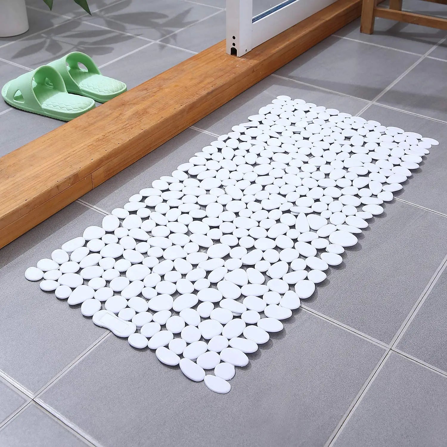 Bathroom Mat Bathtub Bath Mat PVC Large Bathtub Safety Shower Non-slip Bath Mats With Suction Cups Floor Mat