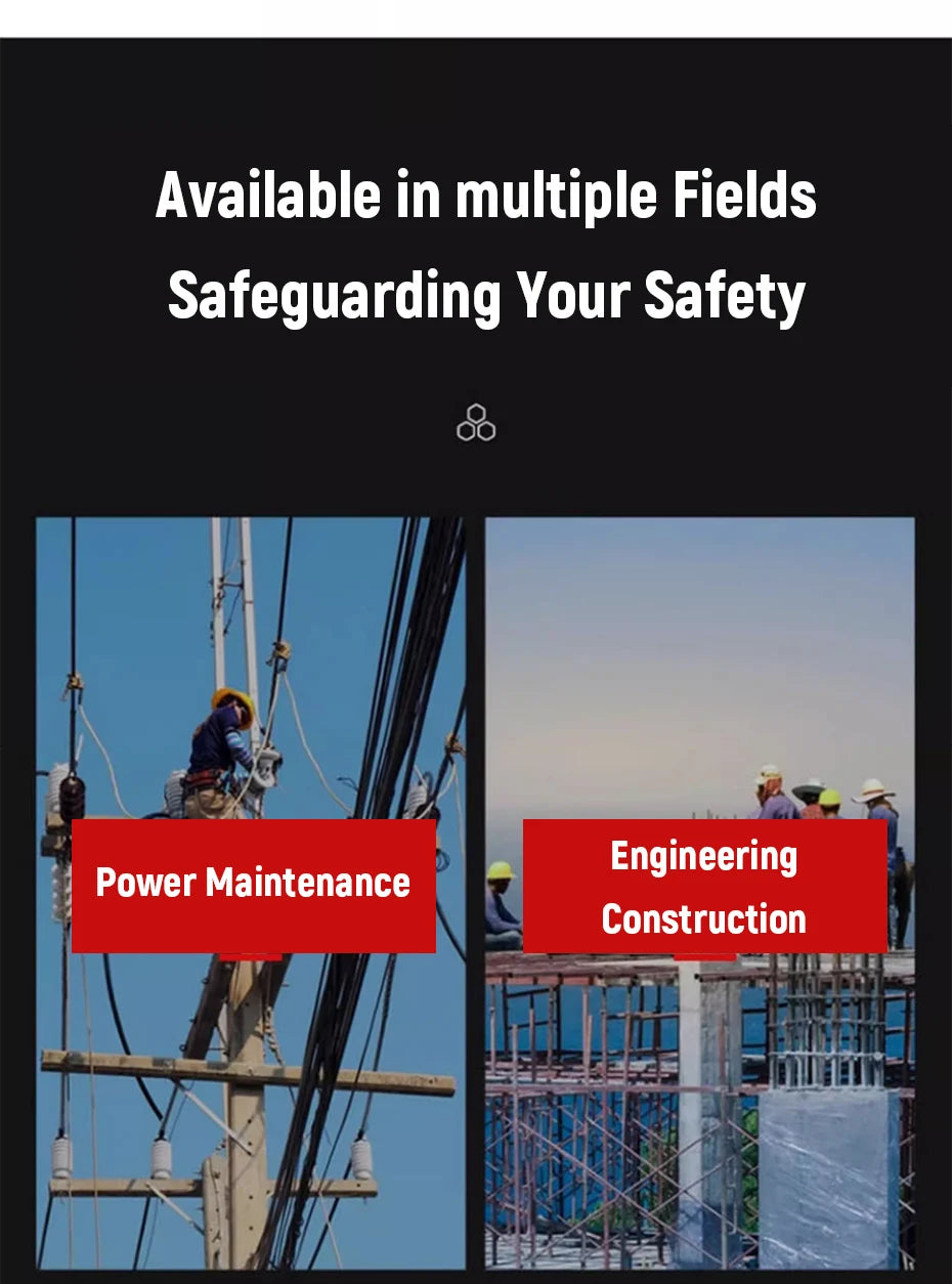 Fall Protection Device Retractable Fall Arrester for Workers Industrial Self Retracting Safety Lifeline for Climbing and Repair