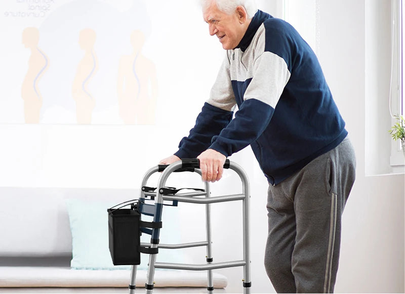 high quality disabled mobility adult walking aids  folding medical patient walker for the elderly