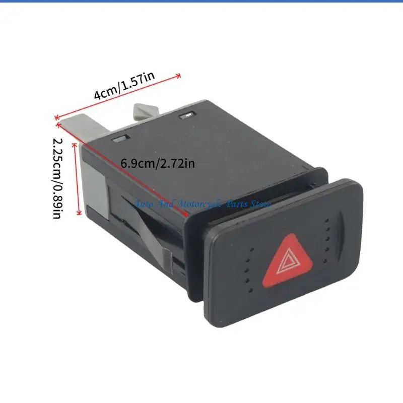 P9FD Strong Emergency Flasher Control with Wear Resistance Quick Response Designs Hazard Light Relays ABS for Golf