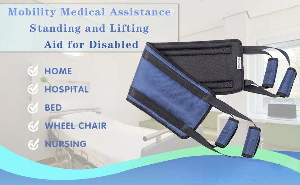 Disabled People Bed Rest Turning Over Assisted Mobility LiftingTransfer Belt for The Elderly Rehabilitation and Nursing Care